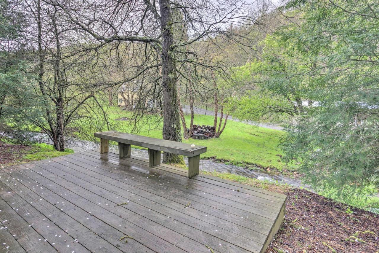 Upscale Rustic Duplex On Stream, Near Blowing Rock Dış mekan fotoğraf